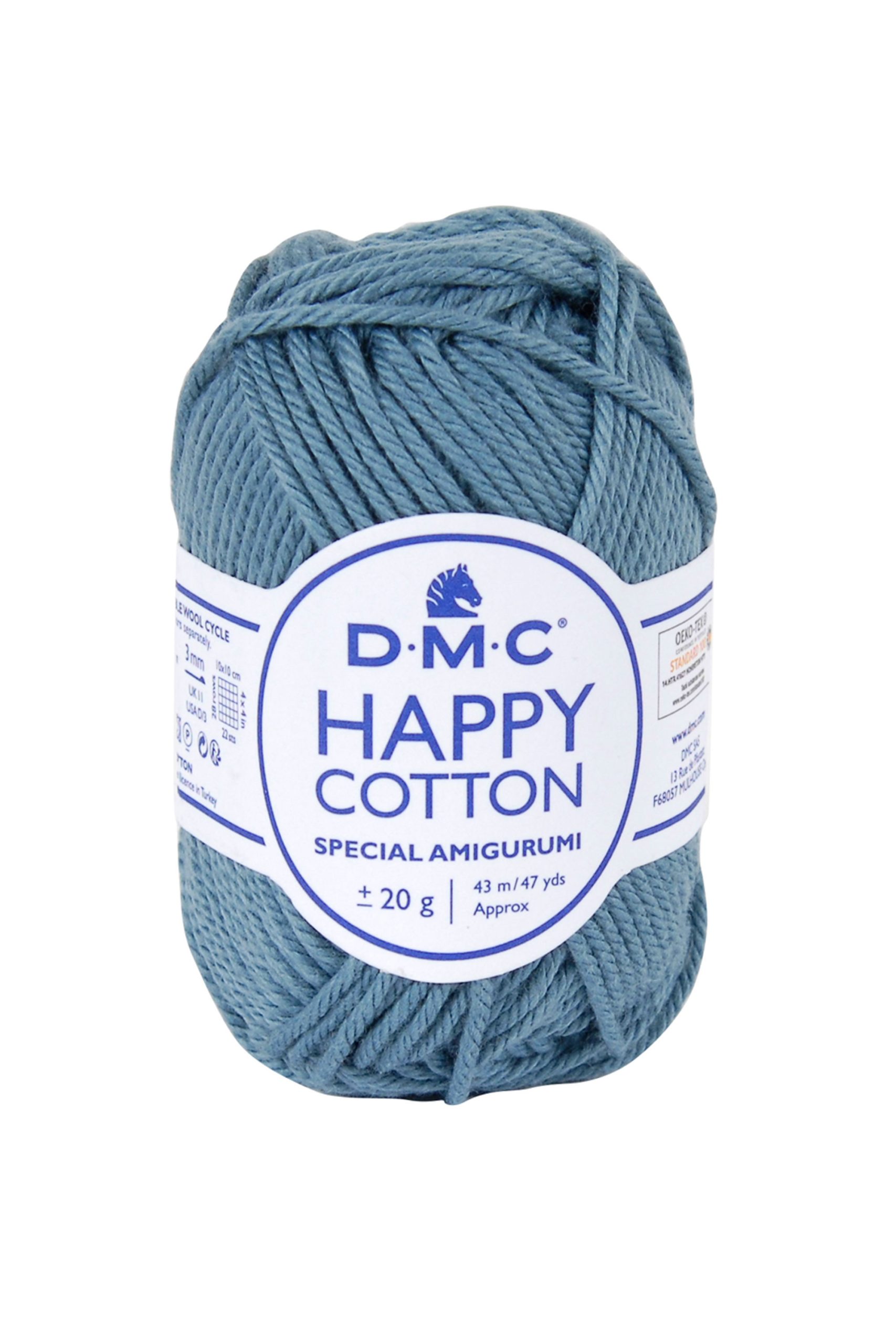 Cotone Dmc Happy Cotton Colore 750: Matassa di morbido filato in fibra naturale, disponibile in una vivace tonalità cromatica. | Dematteis.it