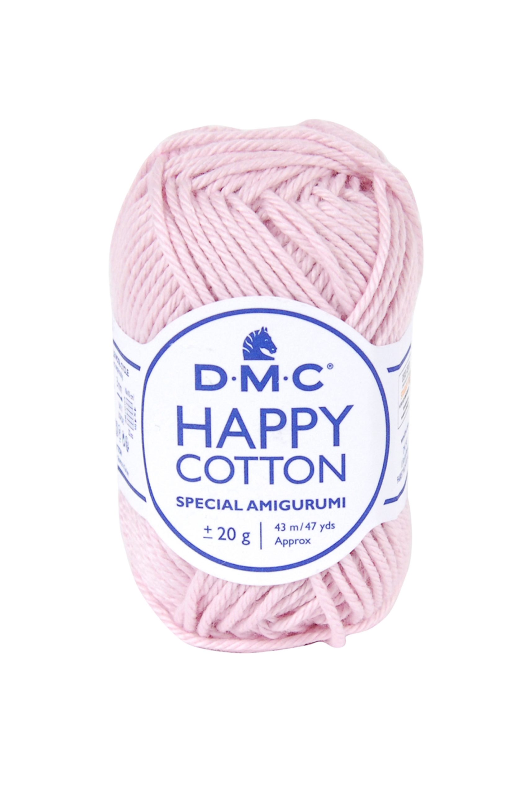 Cotone Dmc Happy Cotton Colore 760: Matassa di cotone morbido e colorato, ideale per lavori a maglia e uncinetto. | Dematteis.it
