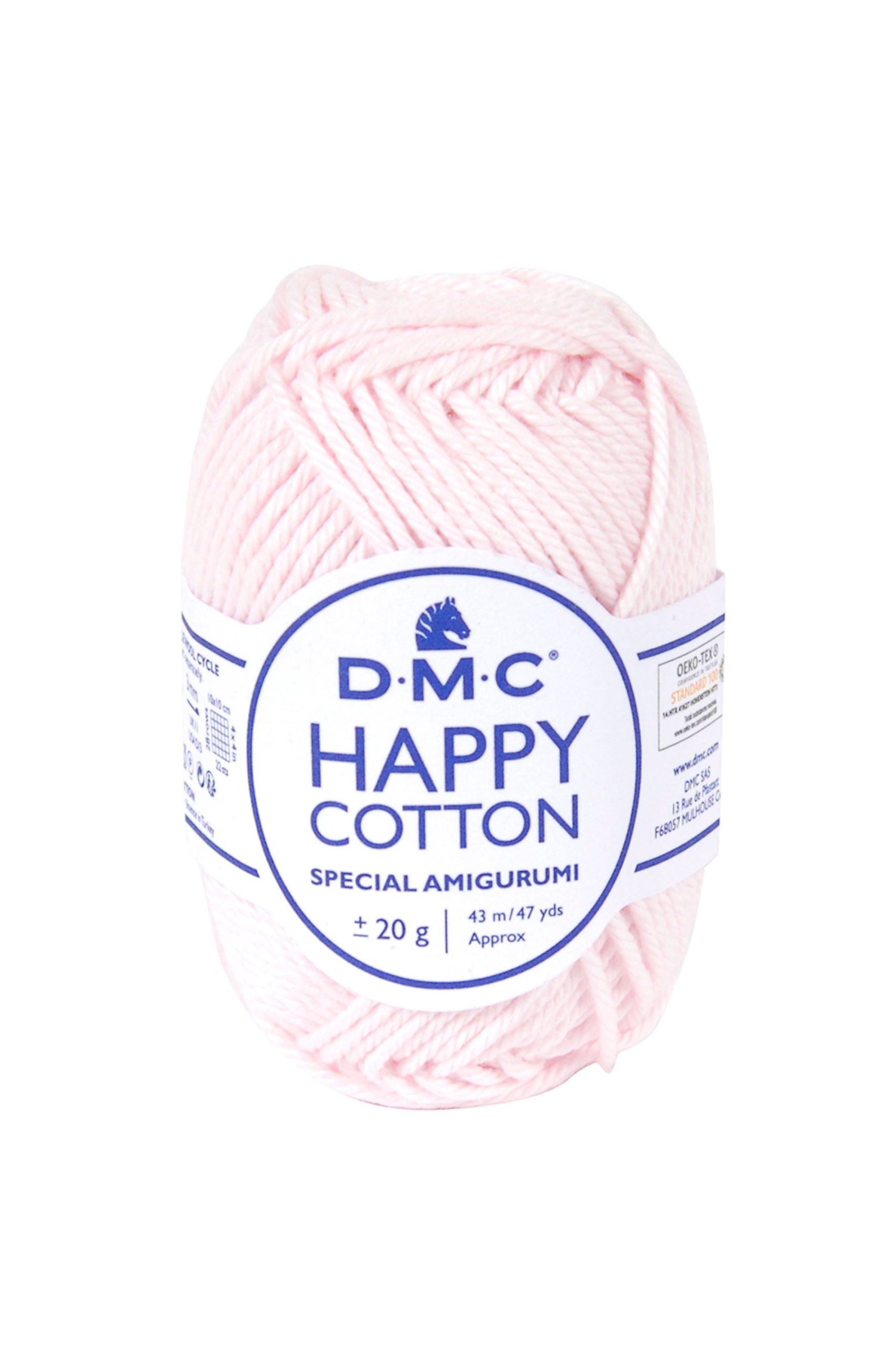 Cotone Dmc Happy Cotton Colore 763: Matassa di cotone morbido e colorato, ideale per realizzare progetti di artigianato e lavori a maglia. | Dematteis.it
