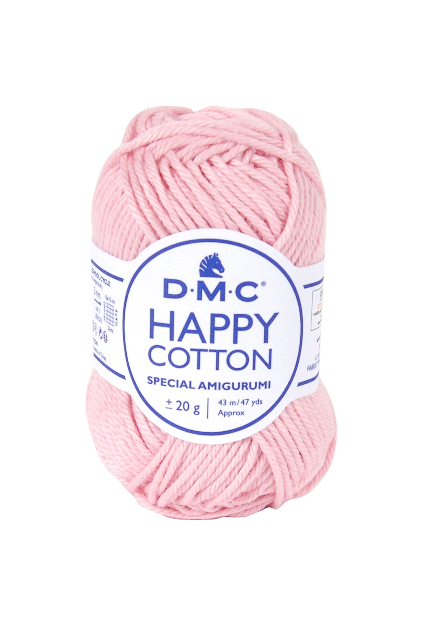Cotone Dmc Happy Cotton Colore 764: Matassa di cotone morbido e colorato, ideale per progetti di artigianato e lavori a maglia. | Dematteis.it