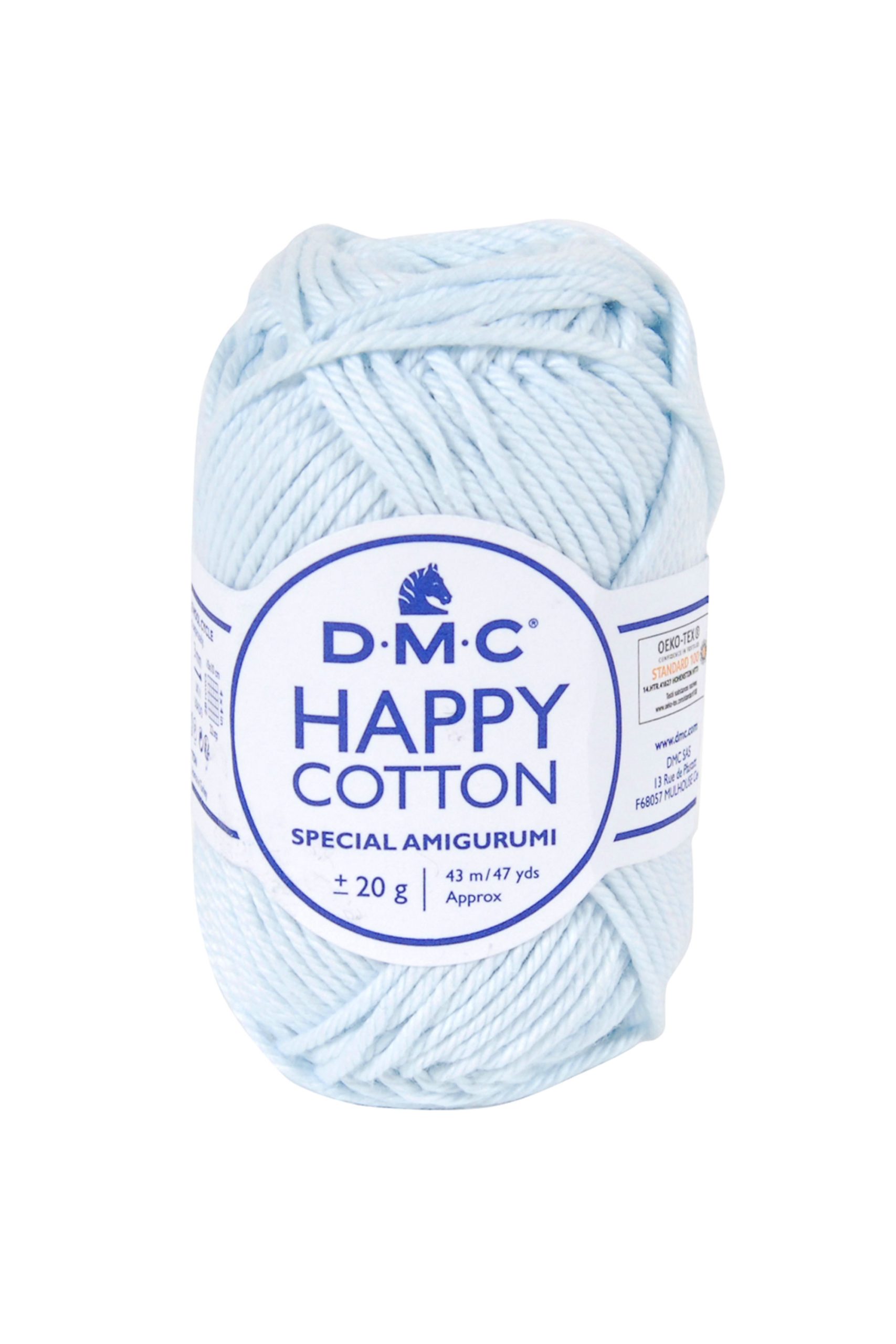 Cotone Dmc Happy Cotton Colore 765: Matassa di cotone morbido e colorato, ideale per lavorazioni a maglia, uncinetto e ricamo. | Dematteis.it
