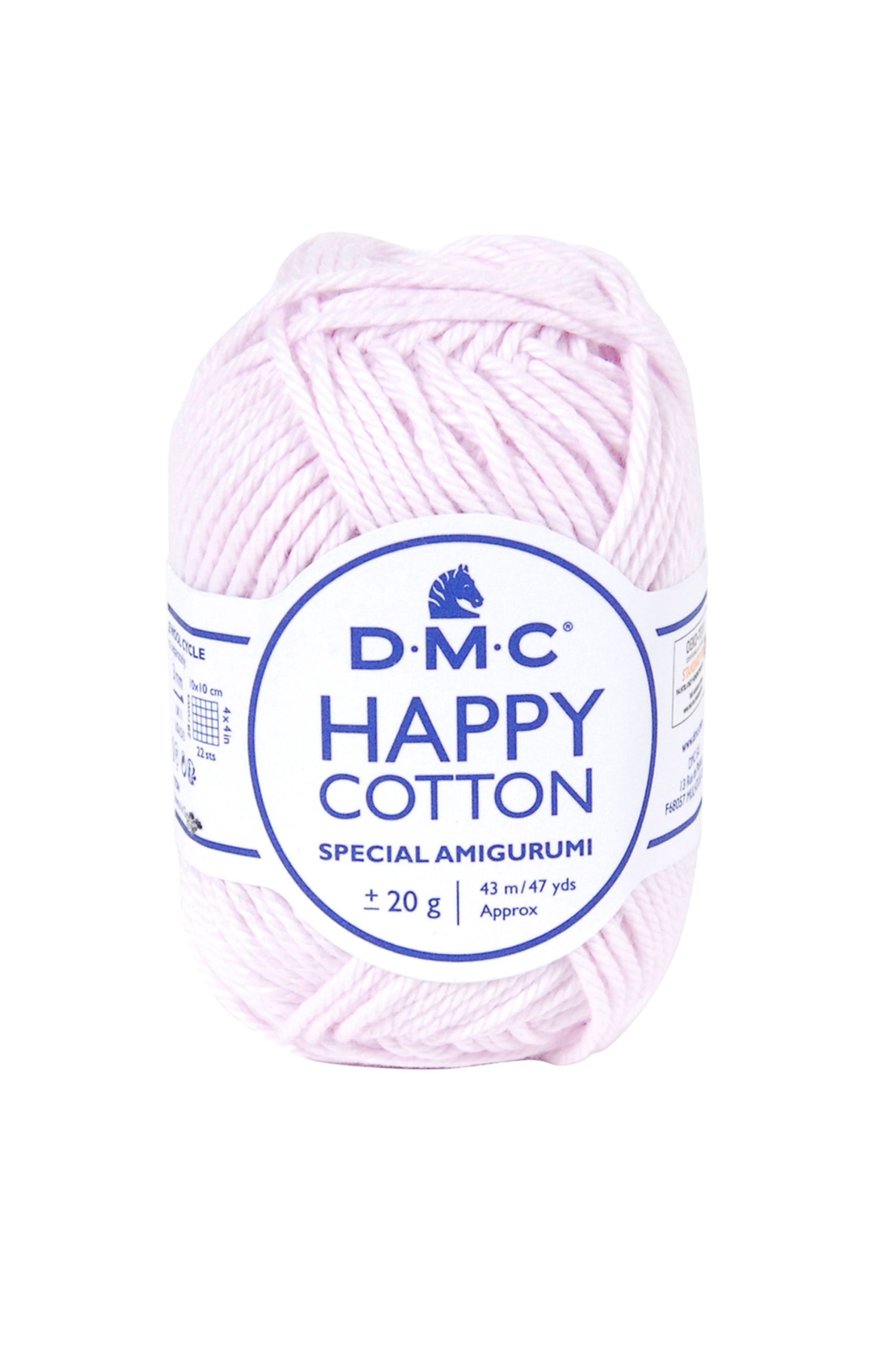 Cotone Dmc Happy Cotton Colore 766: Morbido filato in fibra naturale di cotone dai colori vivaci e sfumati, ideale per realizzare lavorazioni a maglia e uncinetto. | Dematteis.it