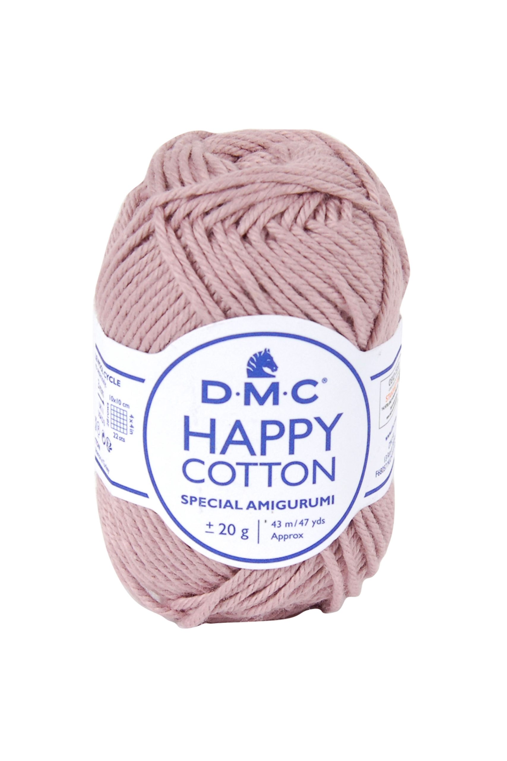 Cotone Dmc Happy Cotton Colore 768: Filo di cotone morbido e colorato, ideale per realizzare lavorazioni a maglia e uncinetto. | Dematteis.it