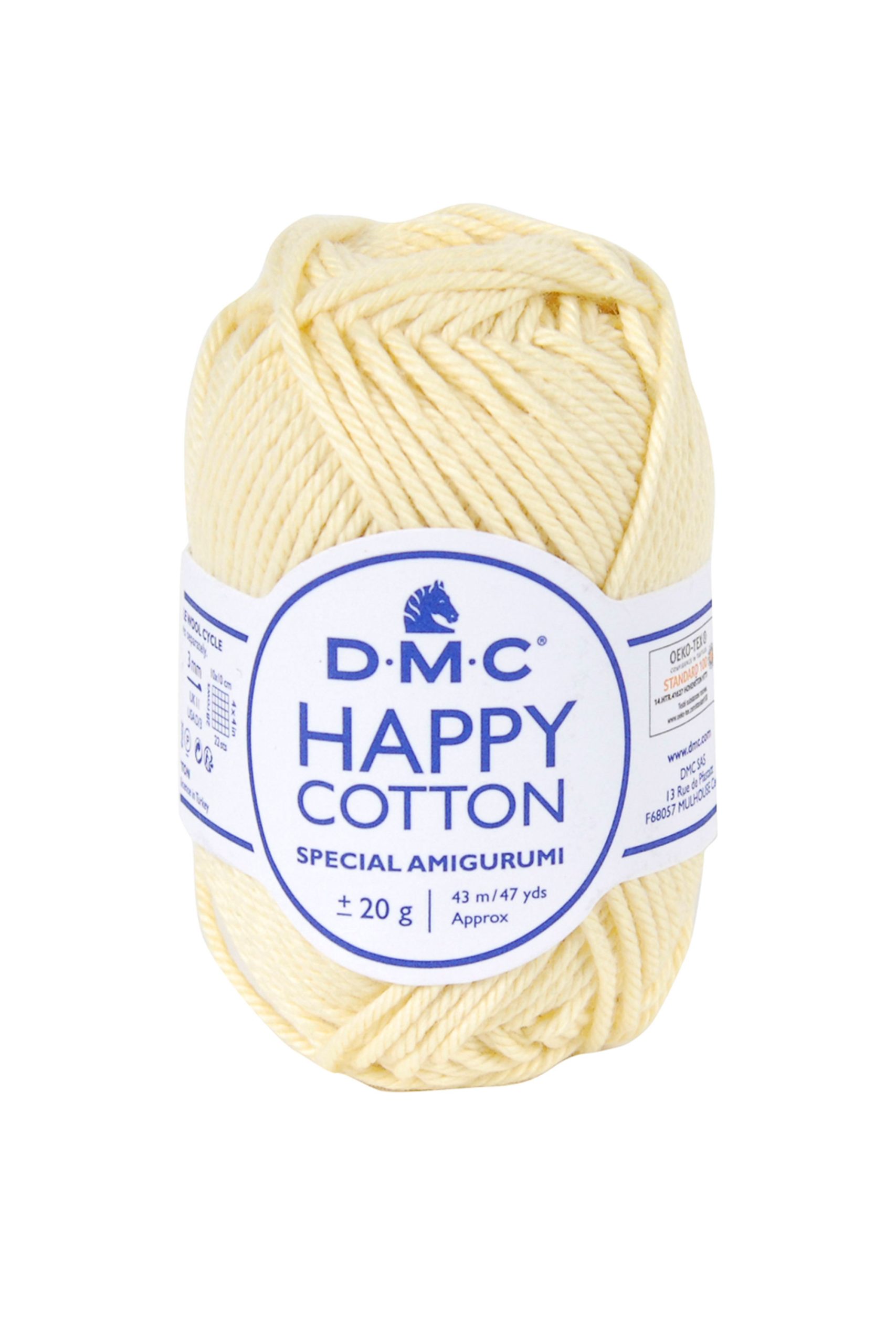 Cotone Dmc Happy Cotton Colore 770: Matassa di cotone morbido e colorato, ideale per lavori di uncinetto e maglia. | Dematteis.it