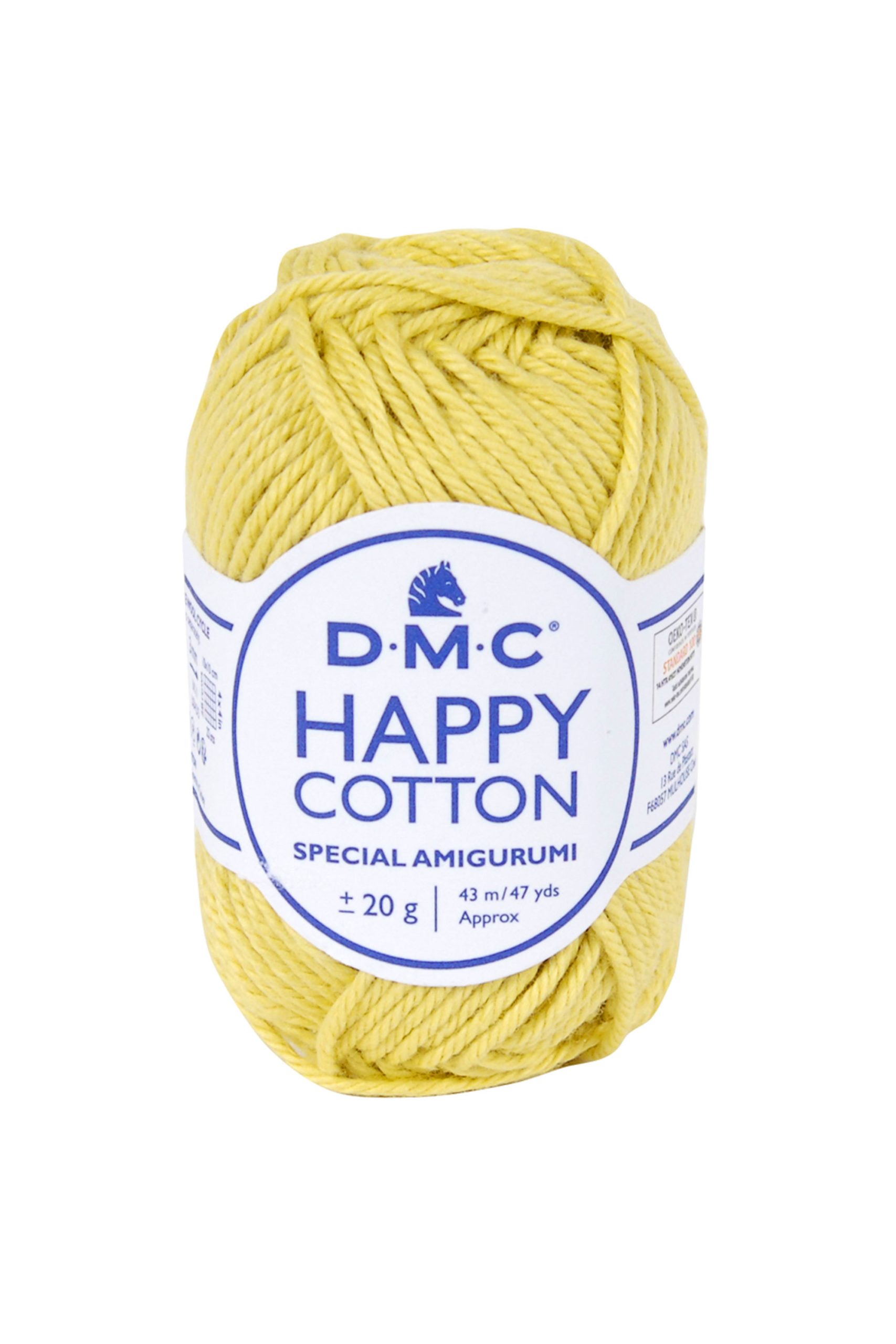Cotone Dmc Happy Cotton Colore 771: Matassa di cotone morbido e colorato, ideale per lavori a maglia e uncinetto. | Dematteis.it