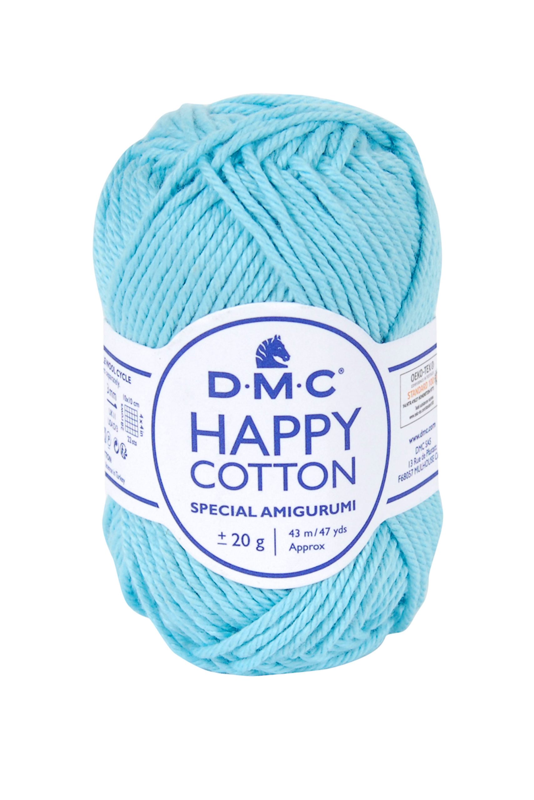 Cotone Dmc Happy Cotton Colore 785: Matassa di filato morbido e colorato, ideale per lavori di uncinetto e maglia. | Dematteis.it