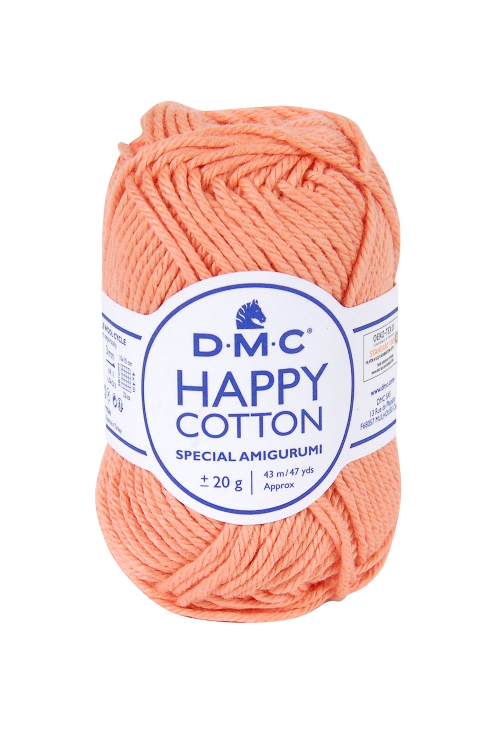 Cotone Dmc Happy Cotton Colore 793: Matassa di cotone morbido e colorato, ideale per realizzare lavori a maglia e uncinetto. | Dematteis.it