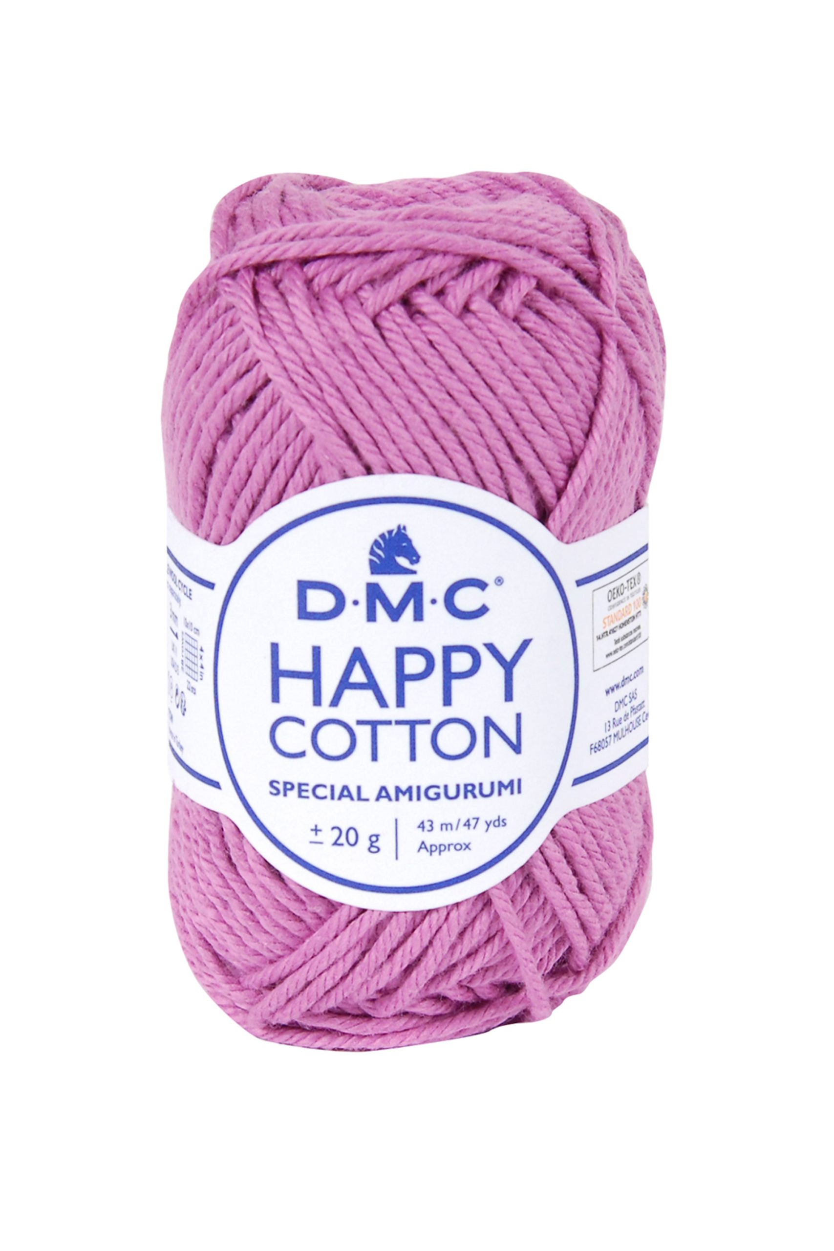 Cotone Dmc Happy Cotton Colore 795: Matassa di cotone morbido e colorato, ideale per lavori di uncinetto e maglia. | Dematteis.it