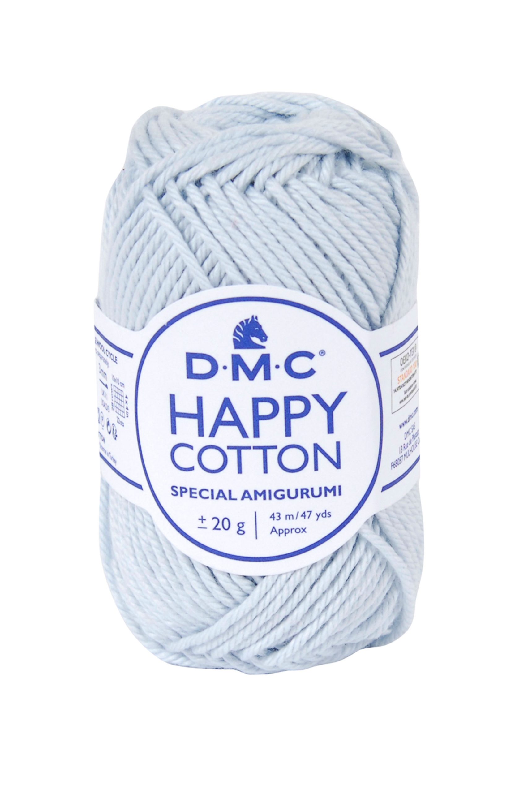 Cotone Dmc Happy Cotton Colore 796: Filo di cotone morbido e colorato, ideale per realizzare progetti di artigianato e lavorazioni a maglia. | Dematteis.it