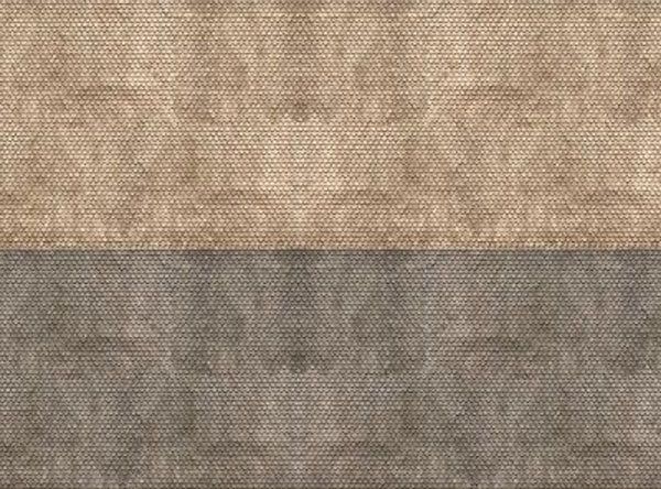 Set 3D Cardboard Sheet Plain Tile Grey Noch per modellismo architettonico con texture tegole - DeMatteis.it