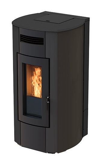 Ravelli Stufa A Pellet HRV 200 Touch Glass per riscaldamento domestico con tecnologia touch - DeMatteis.it