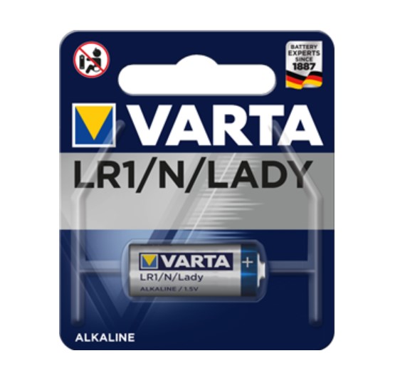 Batteria Alkalina Lady N Micro Mn9100 Varta
