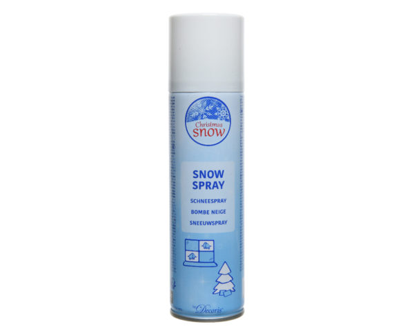 Neve Spray Snow Spray decorativo per addobbi natalizi e villaggi di Natale - DeMatteis.it