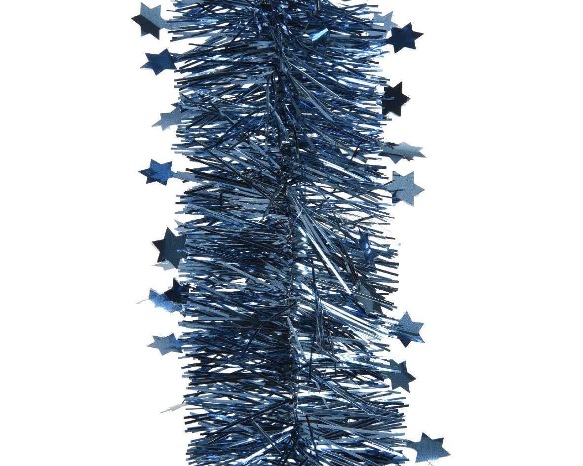 Stelle Filanti Night Blue Con Stelle decorazione per feste lunghezza 2 m 70 cm - DeMatteis.it