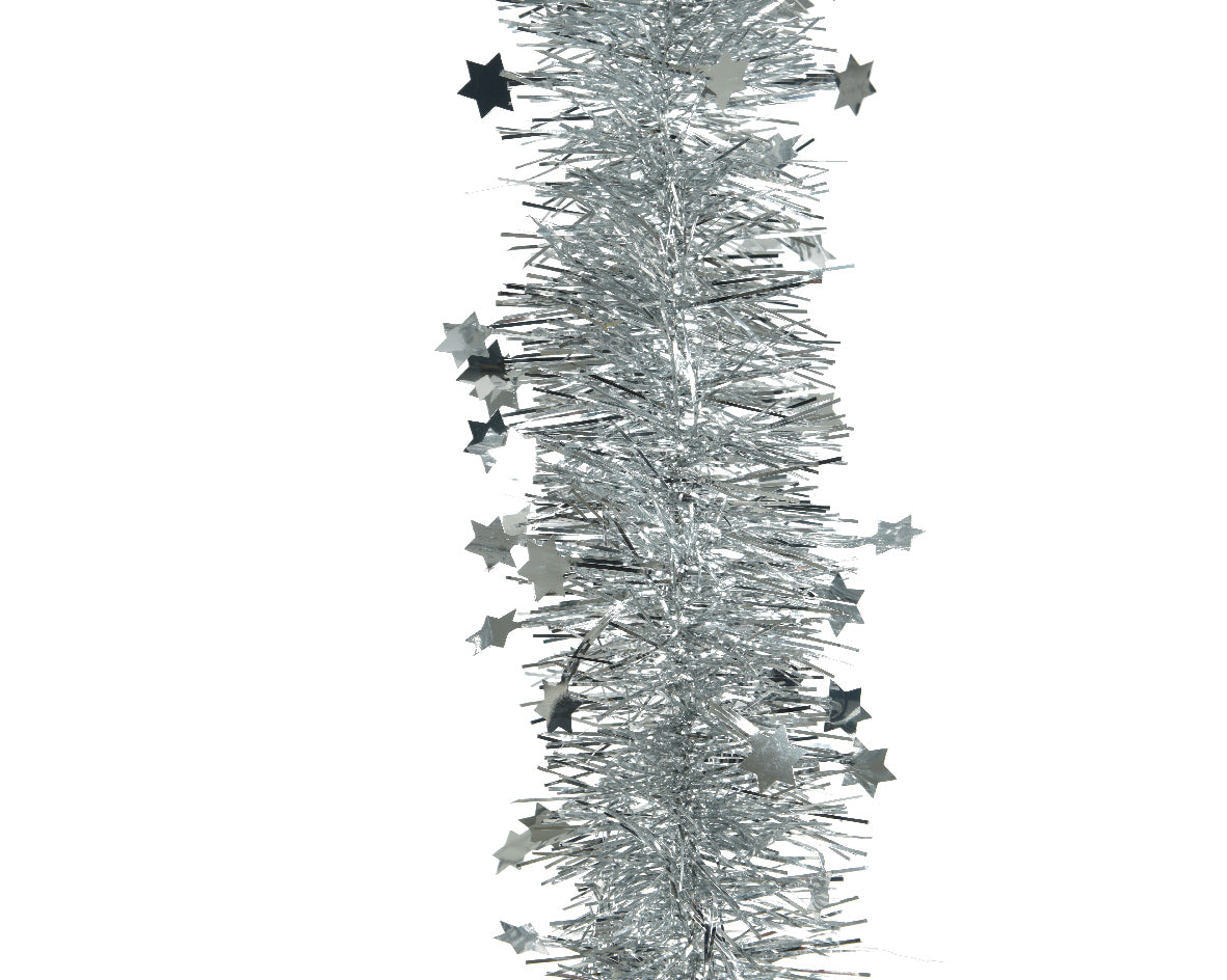 Stelle Filanti Silver Con Stelle D 10X270 Cm