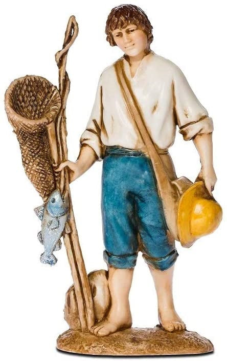 Pastore Pescatore Cm 10 Stile 700 Landi