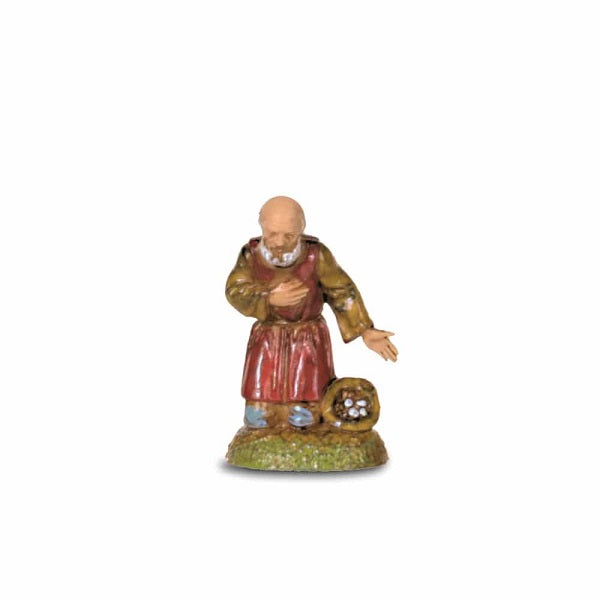 Pastore Inginocchiato Presepe Landi