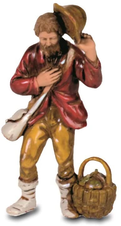 Pastore Presepe Con Cappello 8 Cm Landi