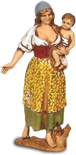 Pastorella Presepe Napoletana 8 Cm Landi