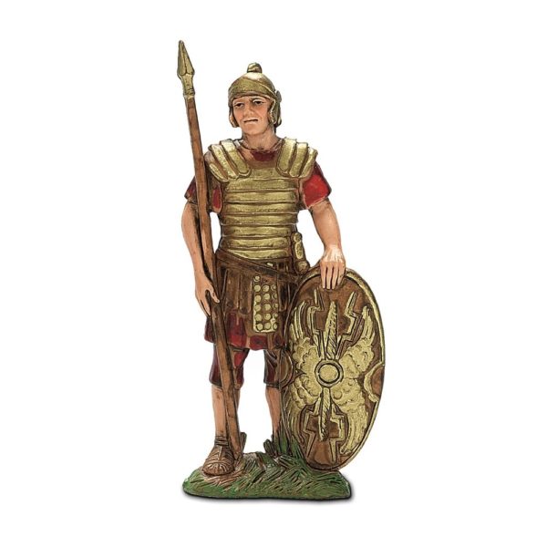 Pastore Soldato Con Scudo Ovale Stile 700 Cm 10 Landi