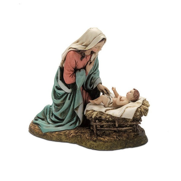 Madonna Con Bimbo Per Presepe Landi