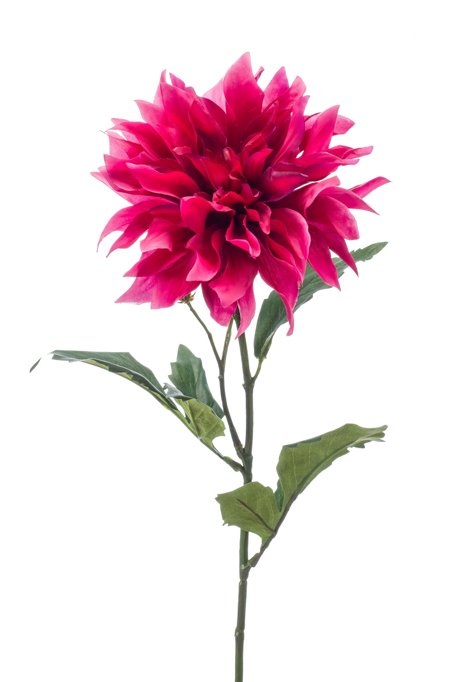 Dalia Fucsia Fiore Artificiale 60 Cm
