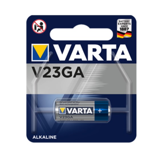 Pila Alkalina 12V V23Ga Electronics Varta