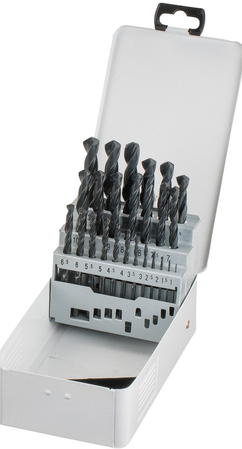 Set Punte Elicoidali Hss 25 Pz