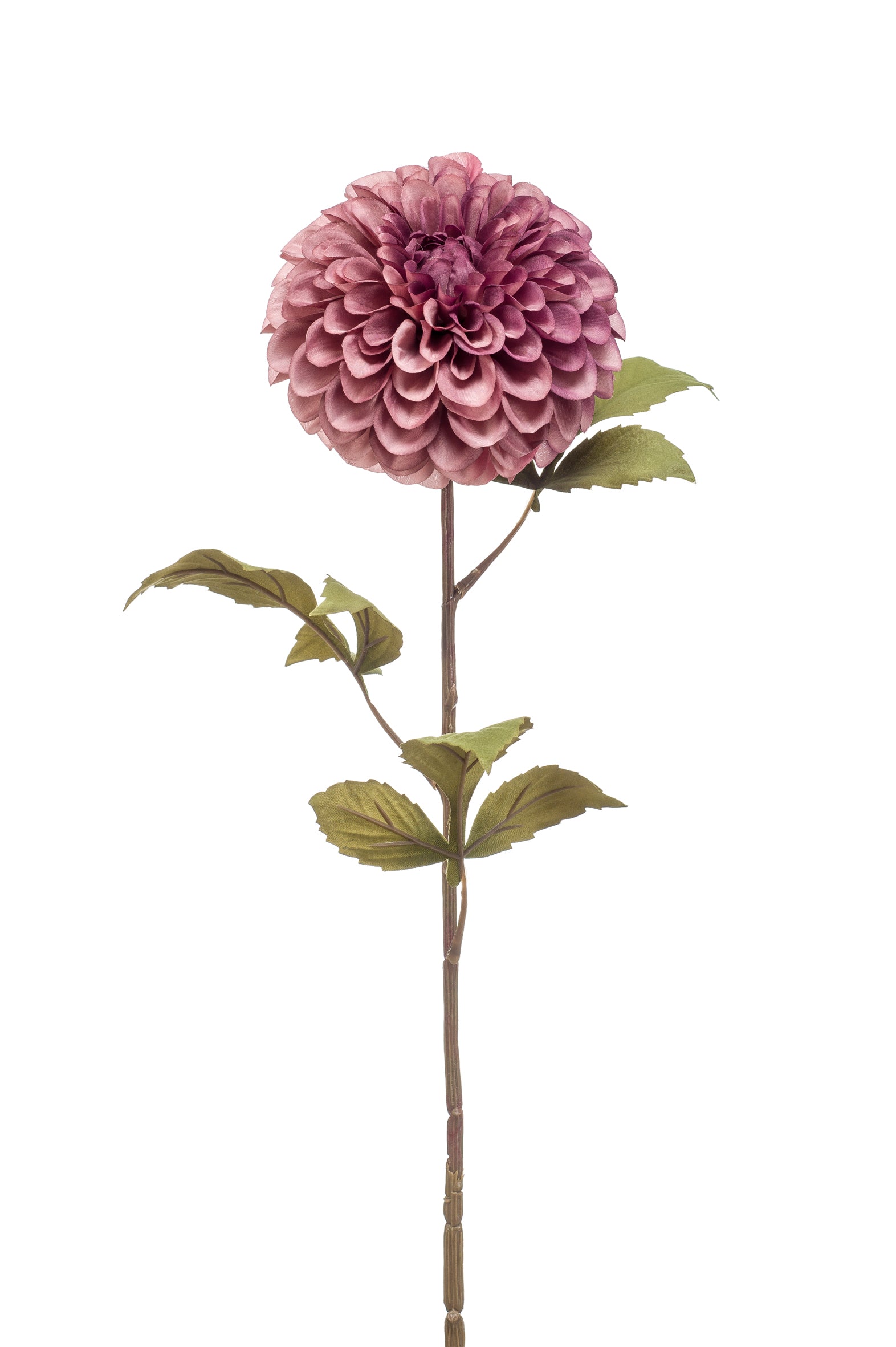 Dalia Pompon Viola Fiore Finto 74 Cm