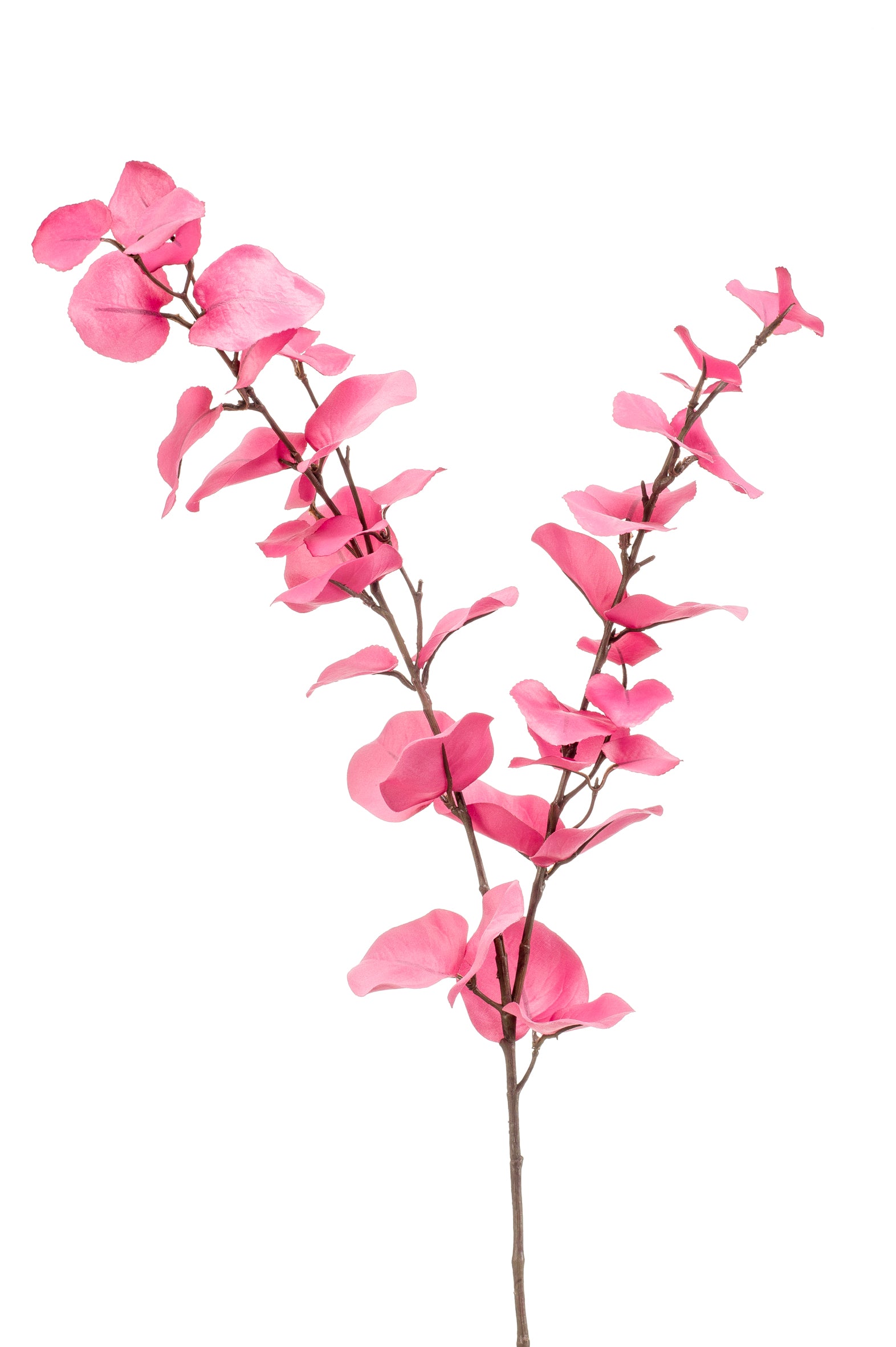 Eucalipto Fiore Finto Rosa 80 Cm