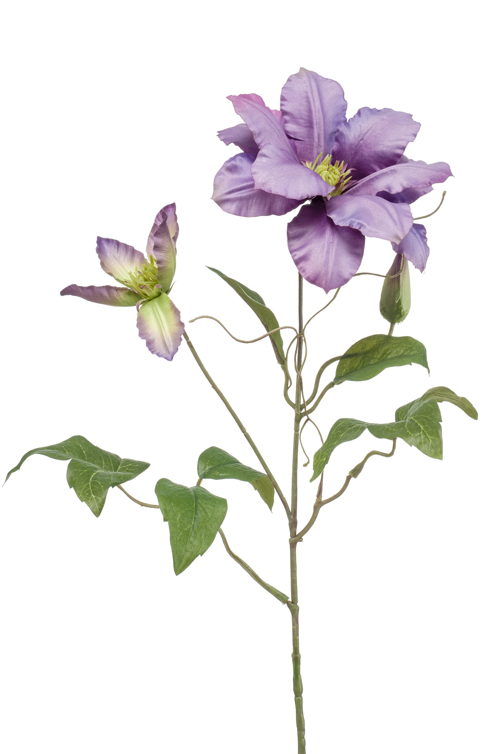 Clematilde Fiore Finto Lilla 57 Cm