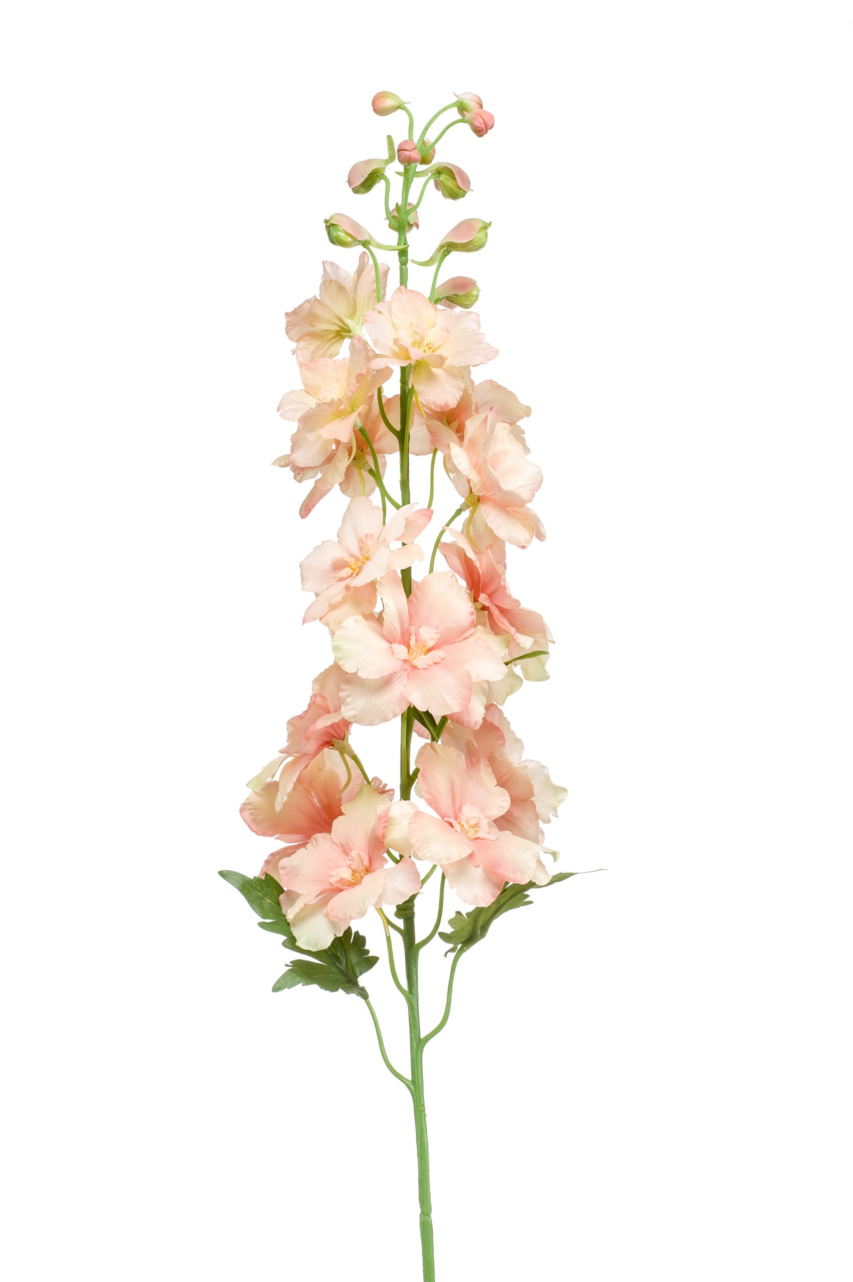 Delphinium Fiore Finto Pesca 95 Cm