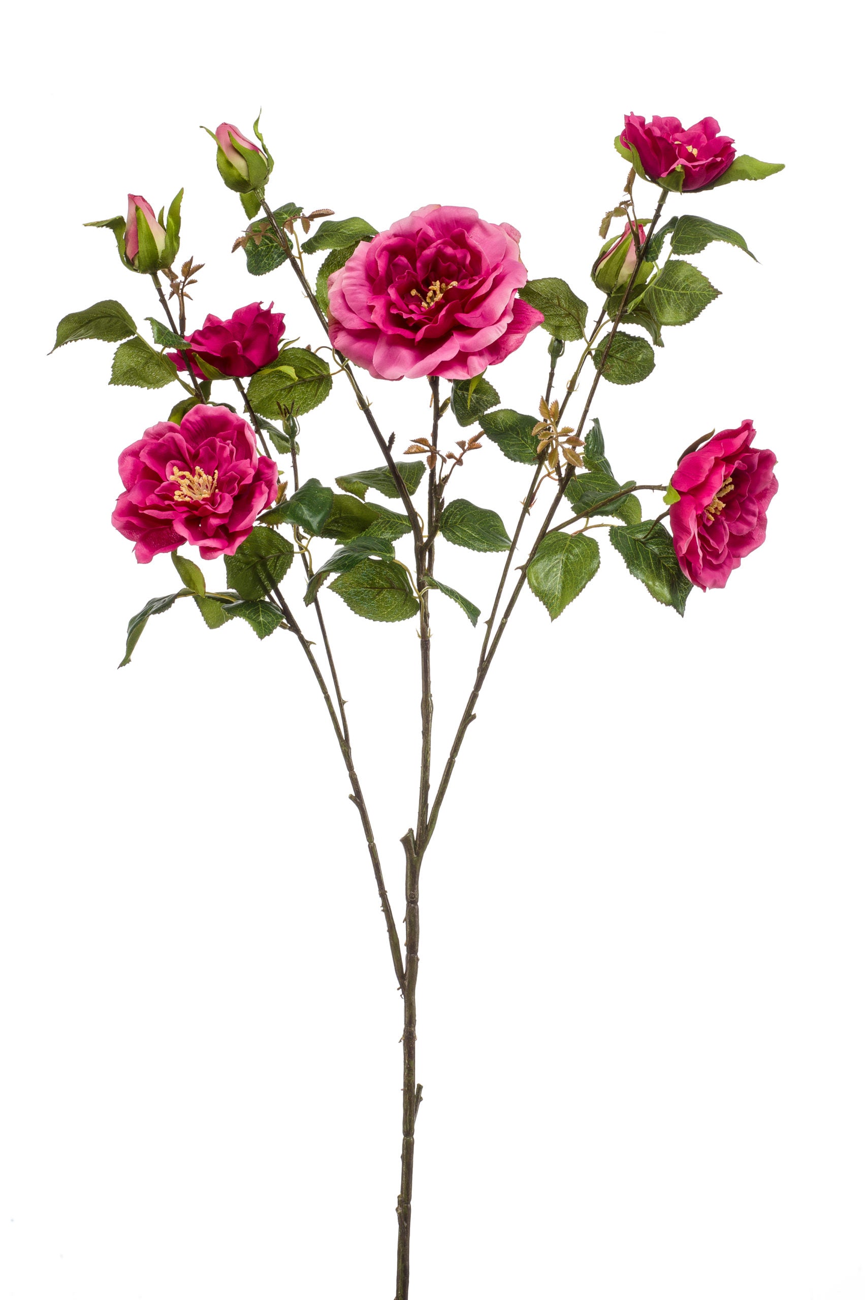 Rosa York Fiore Finto Rosa 110 Cm
