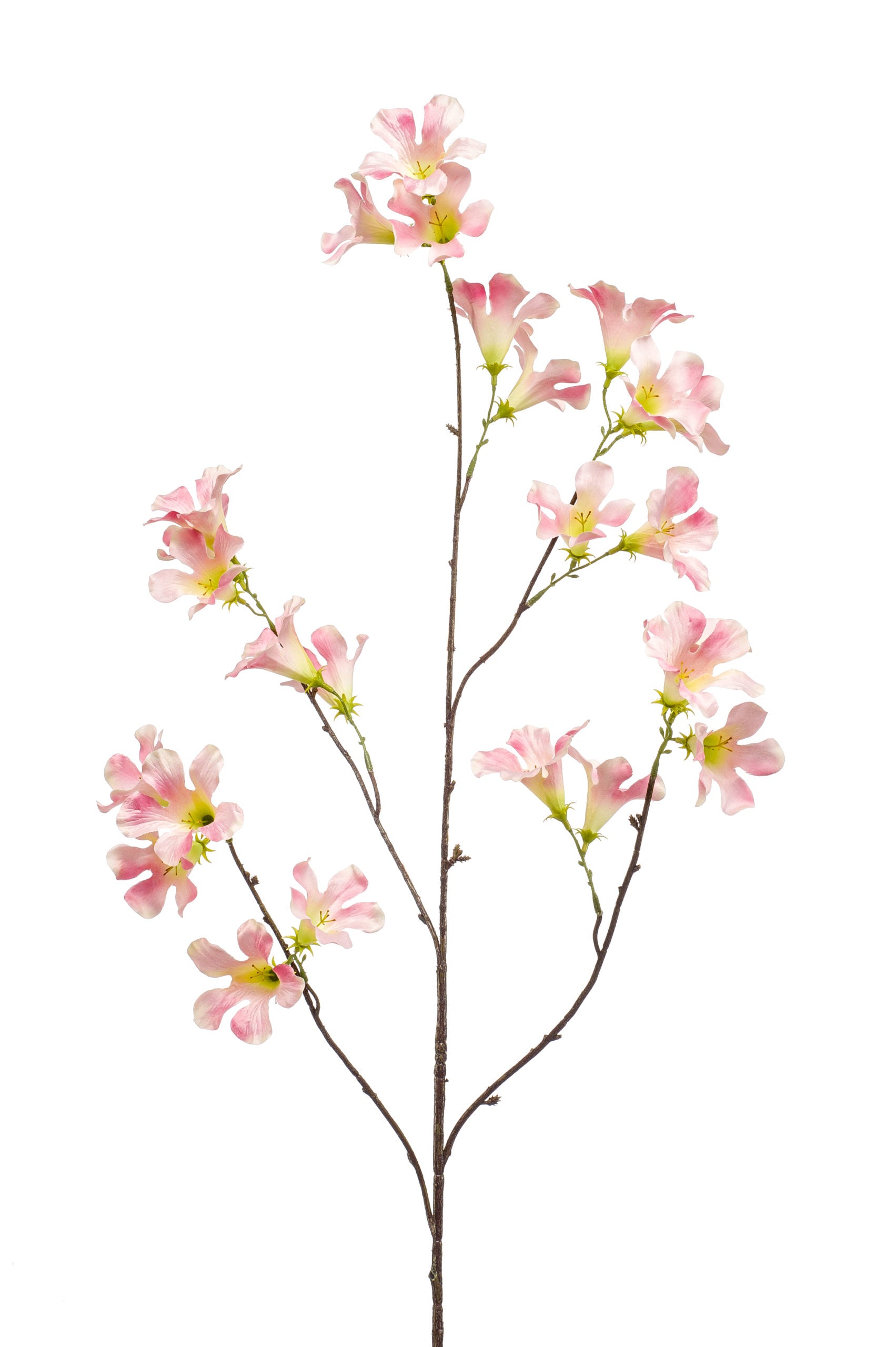 Ibisco Fiore Finto Rosa 115 Cm