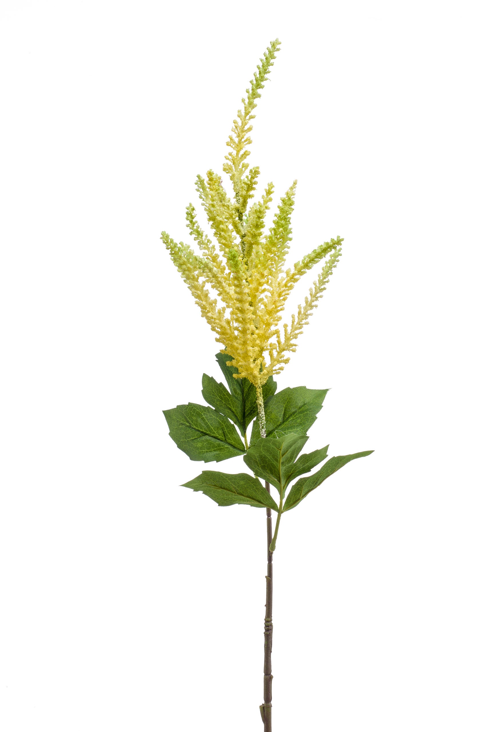 Astilbe Fiore Finto Giallo 65 Cm
