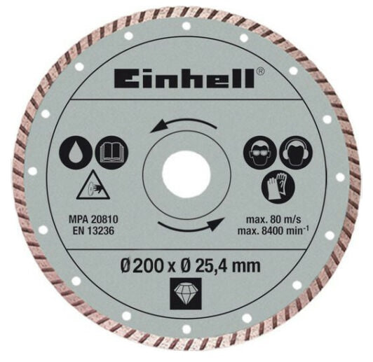 Disco Diamantato Turbo Tpr 200/Rt-Tc