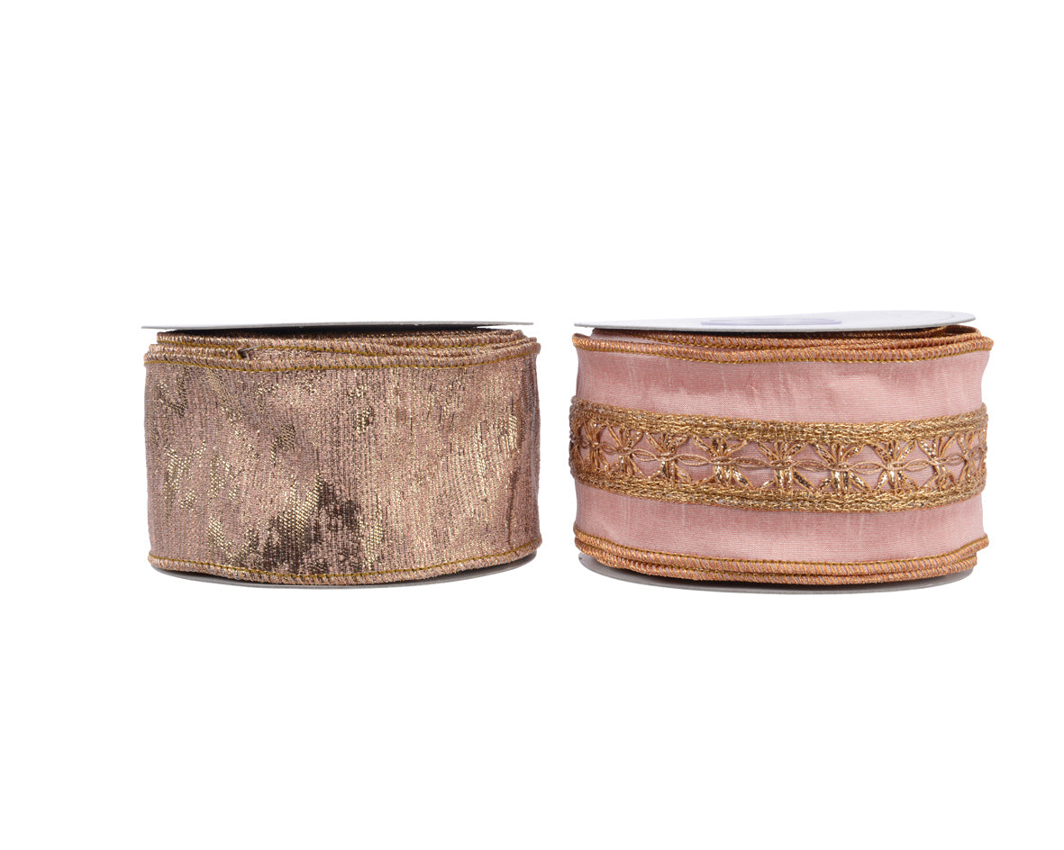 Nastro Blush Pink decorativo in poliestere 6,3 x 1000 cm per confezioni regalo e decorazioni - DeMatteis.it