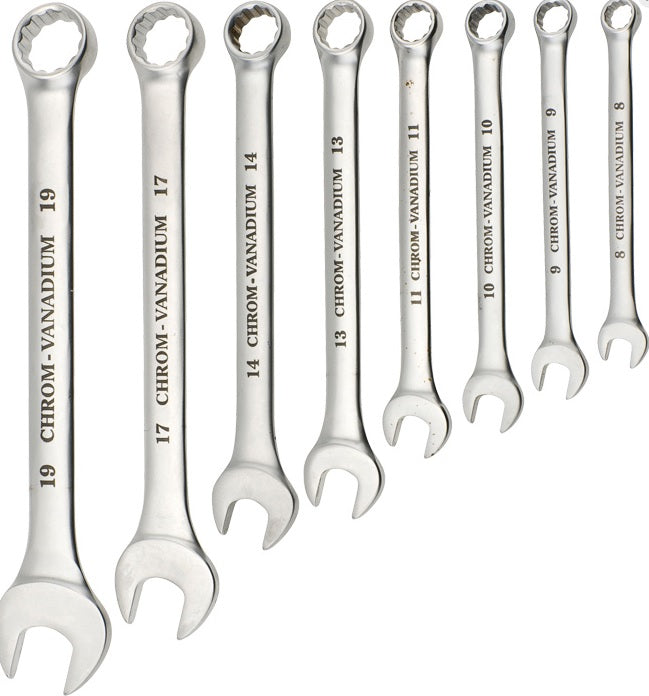 Set 8 Chiavi Combinate Kwb