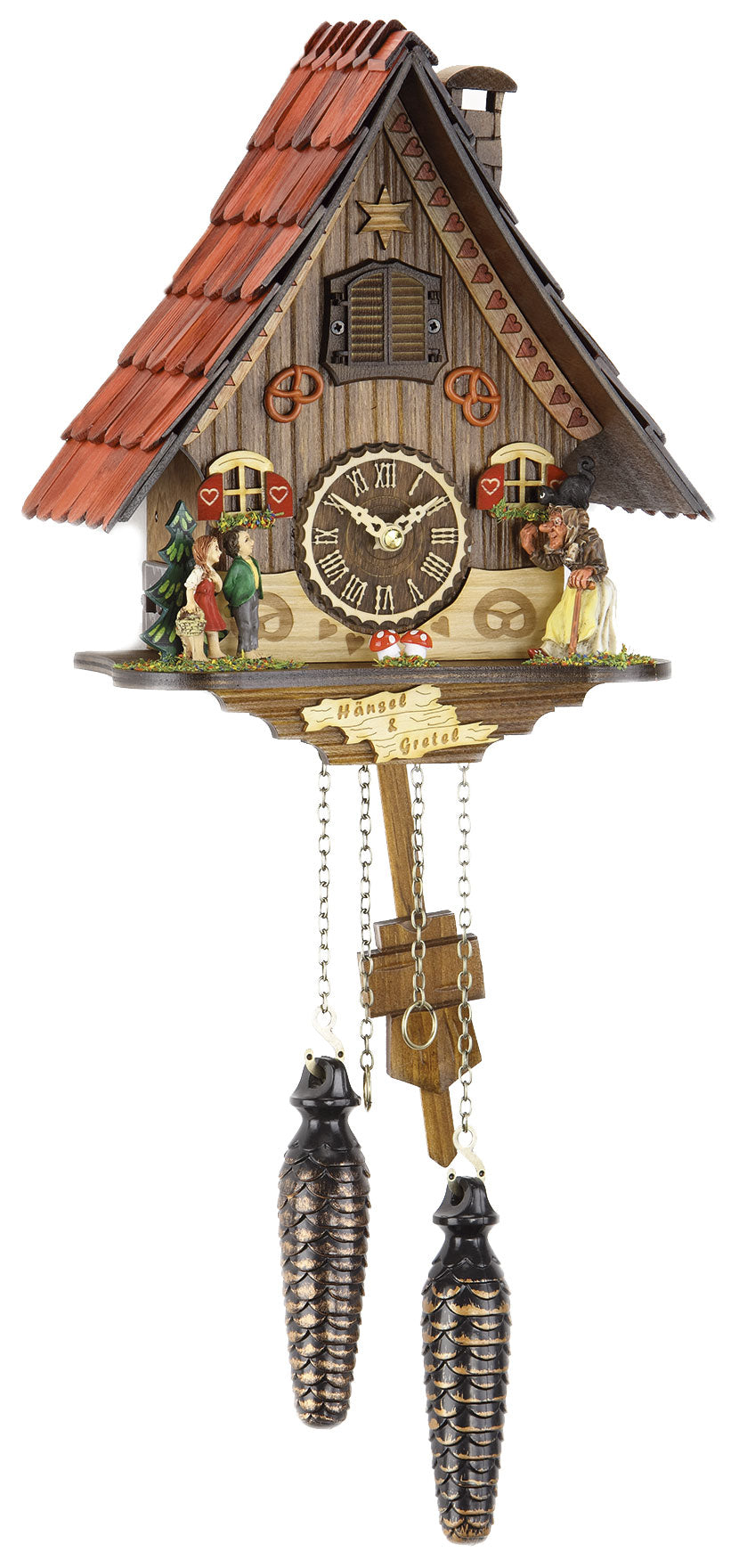 Orologio Cucu Legno Hansel E Gretel