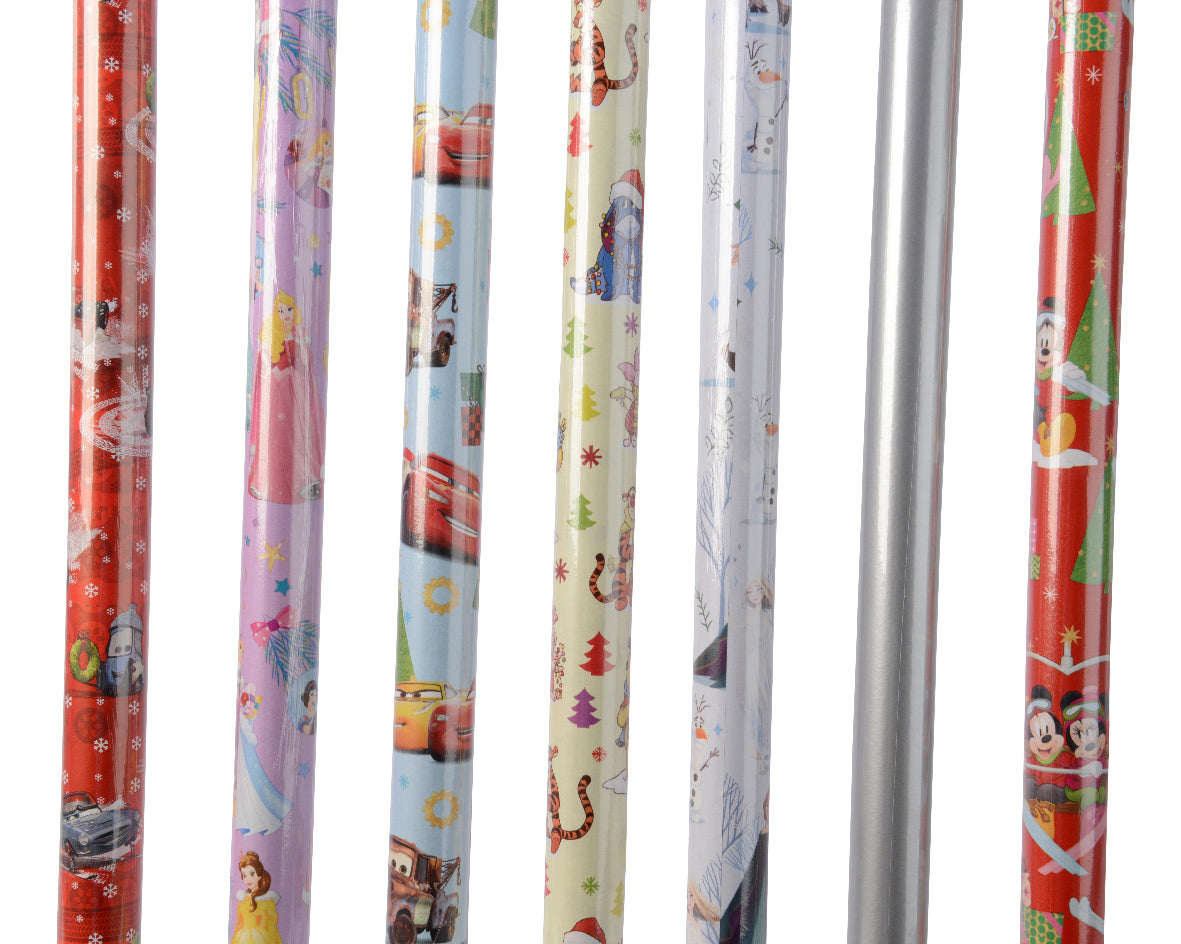 Rotolo Carta Regalo Natalizia 70 x 200 cm per confezionamento regali natalizi - DeMatteis.it