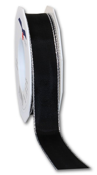 Nastro Manhattan Black 25 Mm X 25 Ml