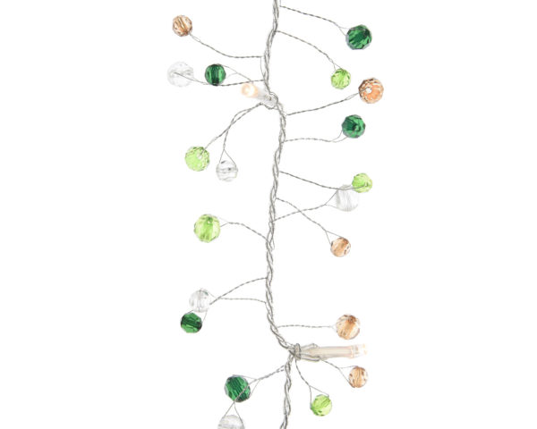 Ghirlanda Natalizia Led Warm White Kaemingk per decorazioni natalizie con microled a luce calda - DeMatteis.it