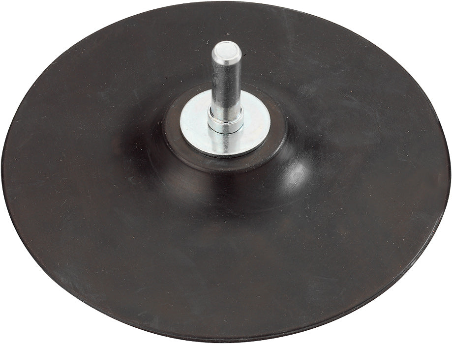 Platorello Gomma X Trapano Att. 8Mm D125Mm