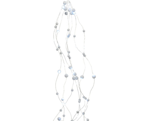 Cascata Di Luci 48 Led decorazione natalizia luminosa per addobbi natalizi - DeMatteis.it