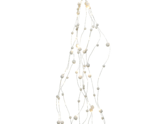 Cascata Luci Di Natale 48 Led per decorazioni natalizie Kaemingk - DeMatteis.it