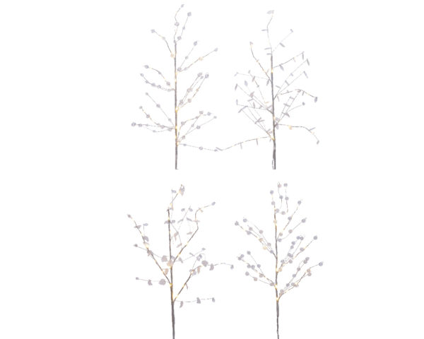 Ramo Natalizio Con Bacche 75 cm Kaemingk per decorazioni natalizie articolo ornamentale - DeMatteis.it