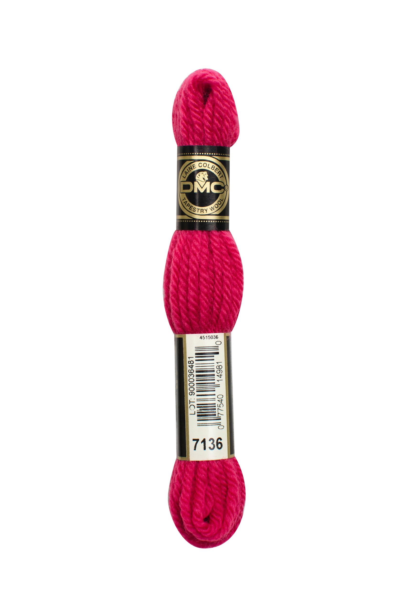 Lana Dmc Da Ricamo Colbert Colore 7136: Matassa di pregiata lana da ricamo con tonalità calda e vivace, ideale per progetti di maglieria e decorativi. | Dematteis.it