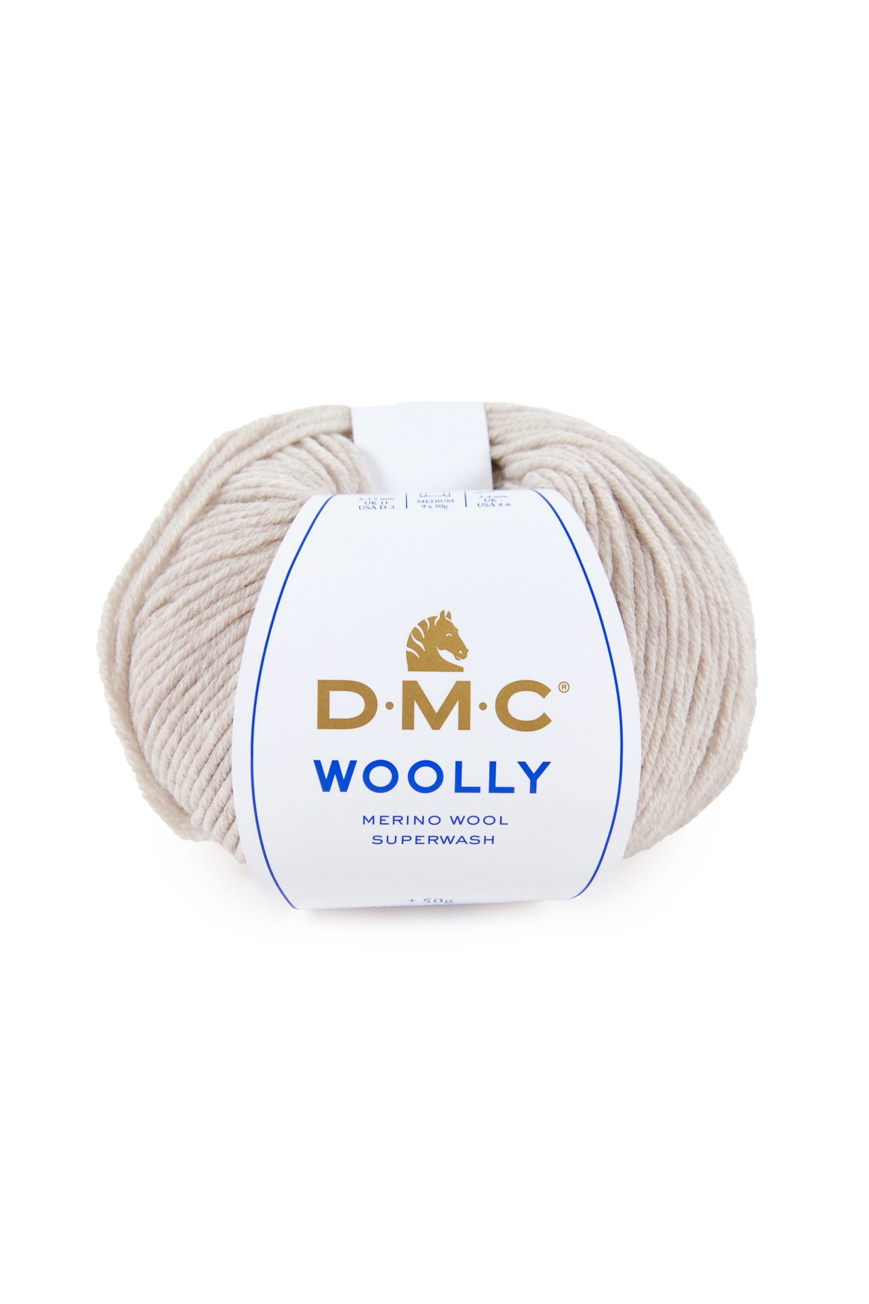 Lana Dmc Woolly Colore 011: Matassa di filato in morbida lana disponibile in una vasta gamma di colori vivaci per realizzare progetti di maglieria e uncinetto. | Dematteis.it