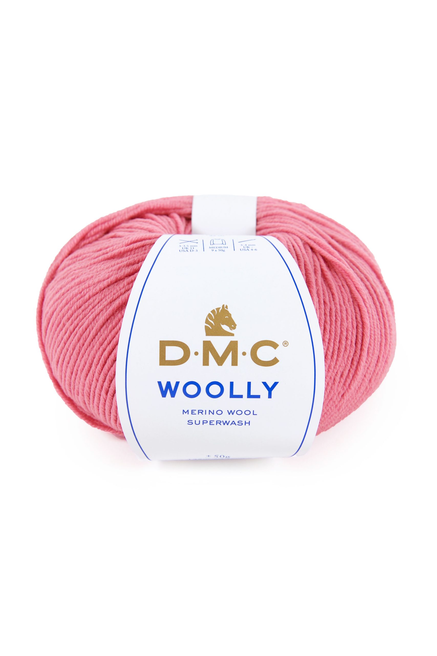 Lana Dmc Woolly Colore 043: Filato in morbida lana di prima qualità con sfumature di colore che creano un effetto vivace e dinamico. | Dematteis.it