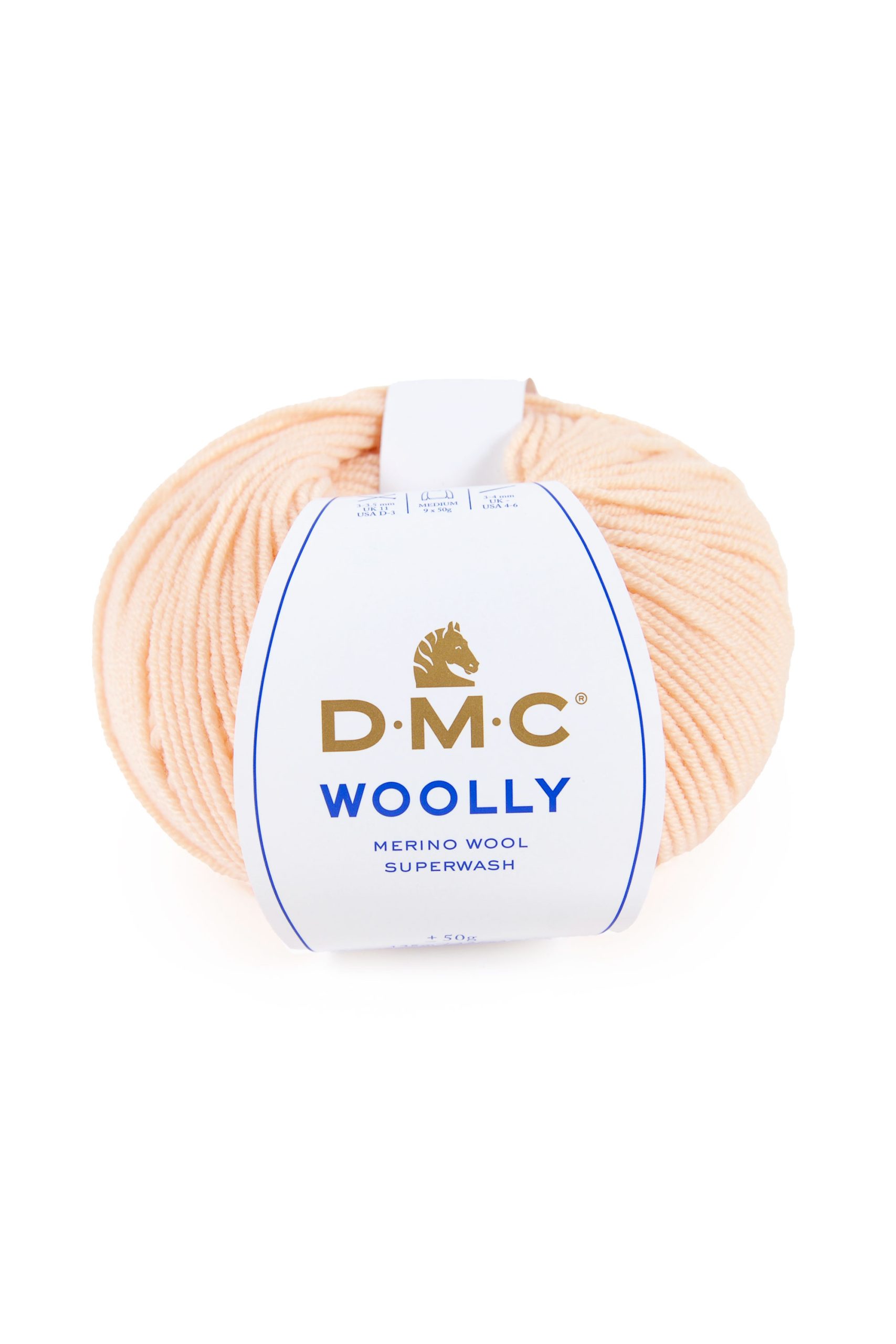 Lana Dmc Woolly Colore 044: Gomitolo di filato morbido e colorato, ideale per realizzare lavorazioni a maglia e uncinetto. | Dematteis.it
